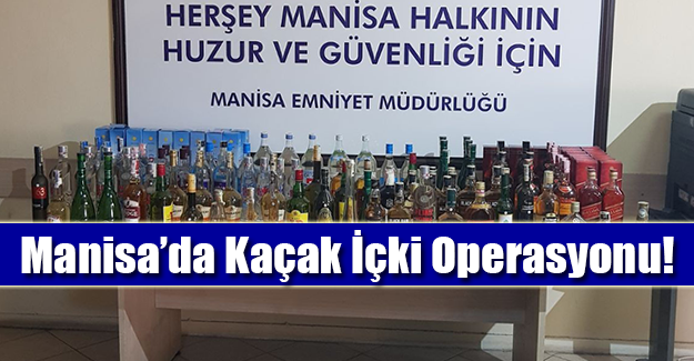 Kaçak İçki Operasyonu!