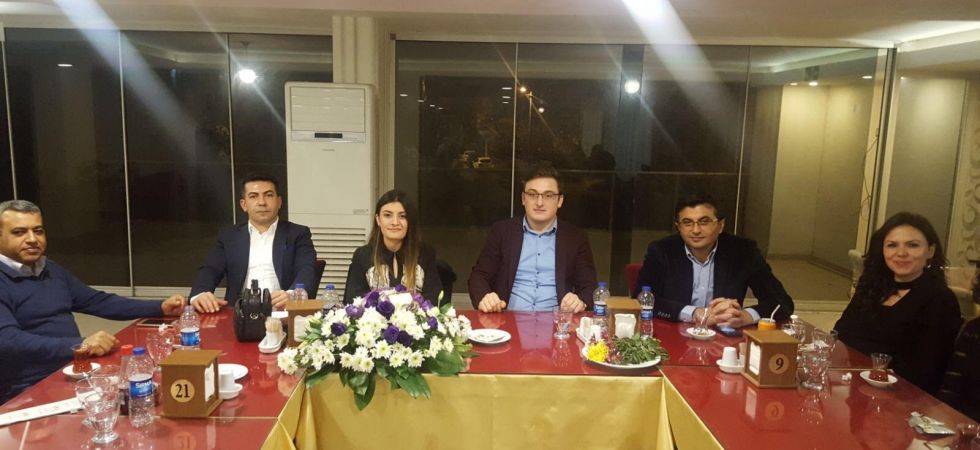 Sarıgöl’de bayan hakime veda yemeği