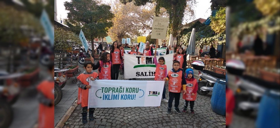 Tema Vakfı'ndan "Toprağa Saygı Yürüyüşü"