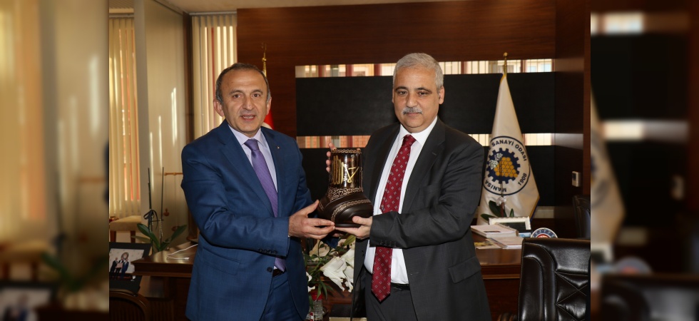 Vali Güvençer'den Manisa TSO'ya veda ziyareti
