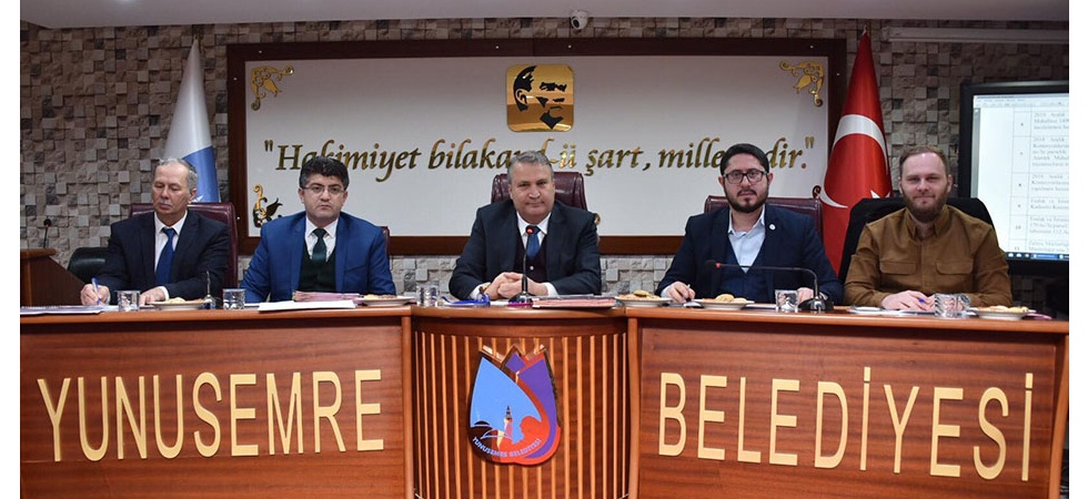 Yunusemre’de yılın ilk meclisi yapıldı