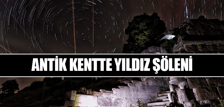 Antik kentte yıldız şöleni