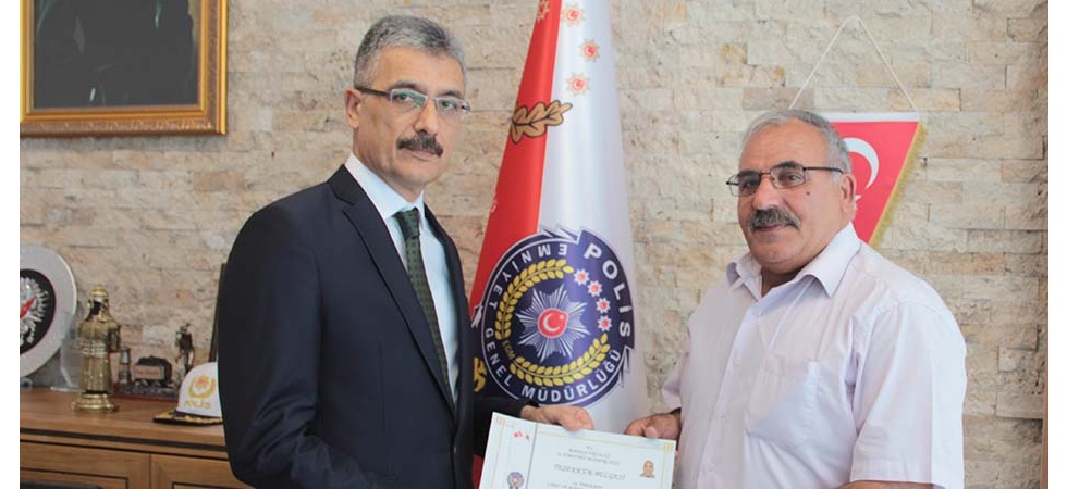 32 yıllık bekçi emekli oldu