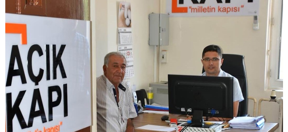 Salihli’de 'Açık kapı' uygulaması