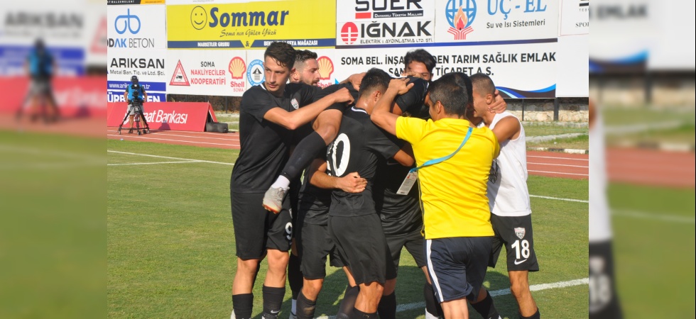 Somaspor kupada penaltılarda güldü