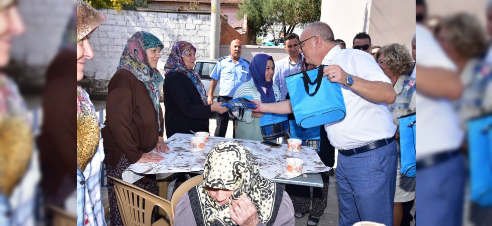 Başkan Ergün’e Akhisar’da yoğun ilgi