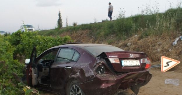 Alaşehir’de Kaza: 4 Yaralı