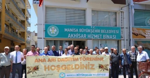 Akhisarlı Arıcılara 150 Ana Arı Dağıtıldı