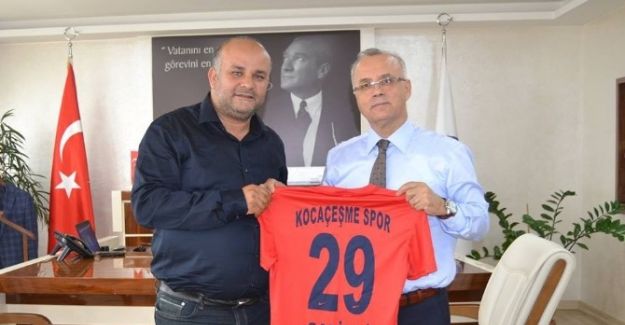 Başkan Kayda’ya Kocaçeşmespor Forması Hediye Etti