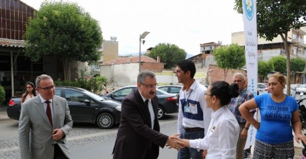 Büyükşehir, Salihli’de Hizmetleri İnceledi