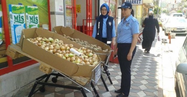 Büyükşehir Zabıta’dan Kırkağaç’a Ziyaret