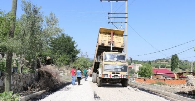 SICAKLAR SICAK ASFALT ÇALIŞMALARINI DA HIZLANDIRDI..