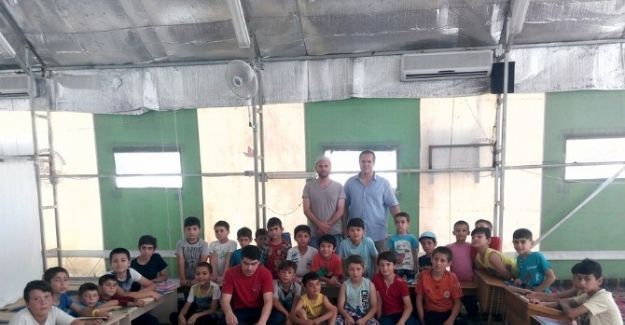 Çadırda kur'an kursu