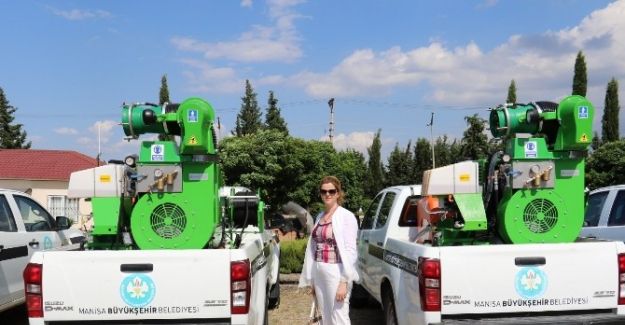 İlaçlama Çallışmalarına Son Teknoloji Cihazlar