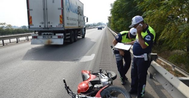 Manisa’da motosiklet kazası: 2 yaralı