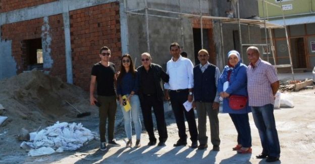 Spil Mahallesi Kültür ve Taziye Evi inşaatı sürüyor