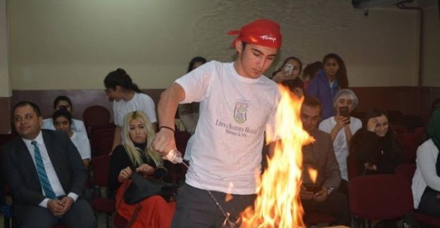 Salihli’de öğrenciler arası yemek yarışması