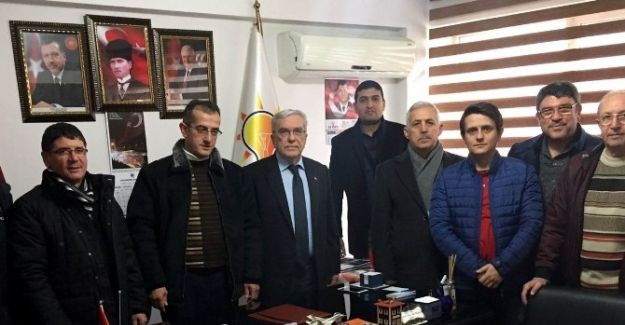 Başkan Aşık’tan AK Partili Dinç’e ’Hayırlı olsun’ ziyareti