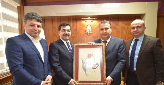 AK Parti’li Salih Koca’dan Başkan Çerçi’ye ziyaret