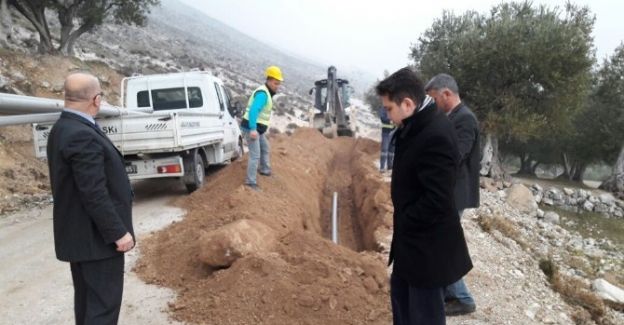 Hıdırağa’ya yeni içme suyu hattı döşeniyor