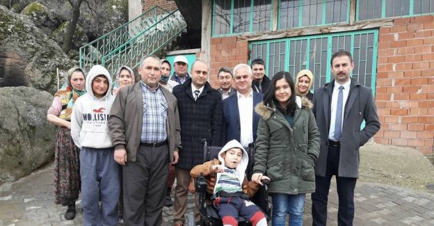 Büyükşehir 4 engelliyi daha sevindirdi