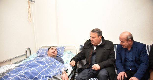 Engelli hastadan Başkan Çerçi’ye teşekkür