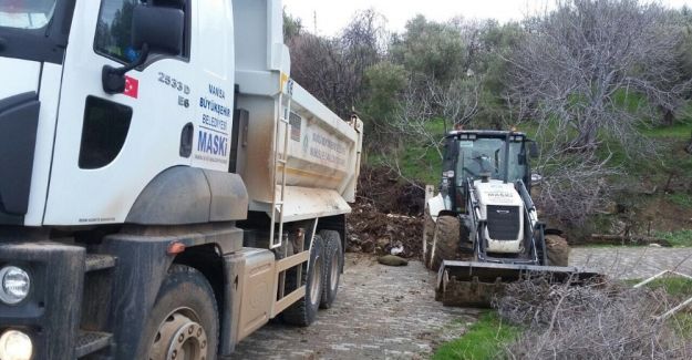 Manisa’da su taşkınlarına önlem