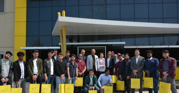 Yabancı öğrenciler Turgutlu’da inceleme gezisi yaptı