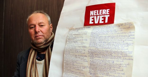 (Özel haber) ’Evet’i kendine iş edindi yollara düştü