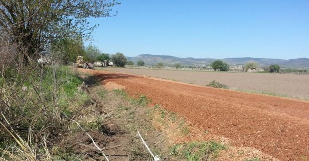 Üçpınar Mahallesi ova yollarına düzenleme