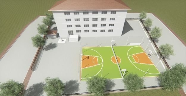 Yunusemre Belediyesi ilçedeki 10 okula spor alanı yapacak
