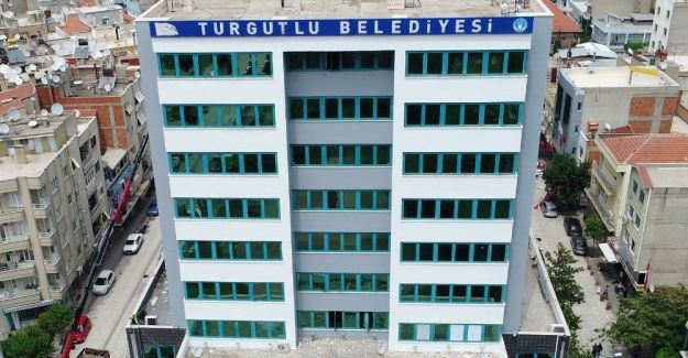 Belediye binasına estetik dokunuş