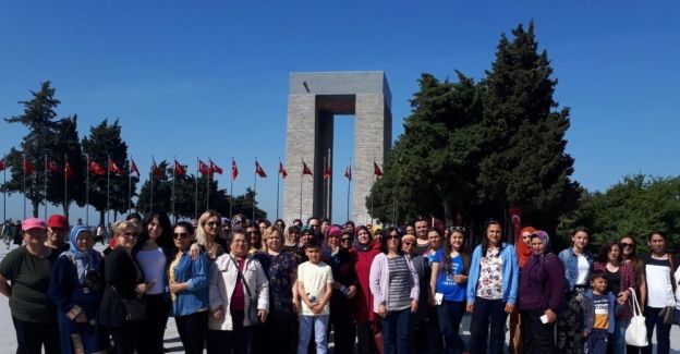 Çanakkale gezisinde duygusal anlar