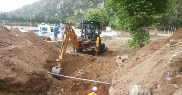 Gökkaya’nın dereleri güvenli hale geliyor