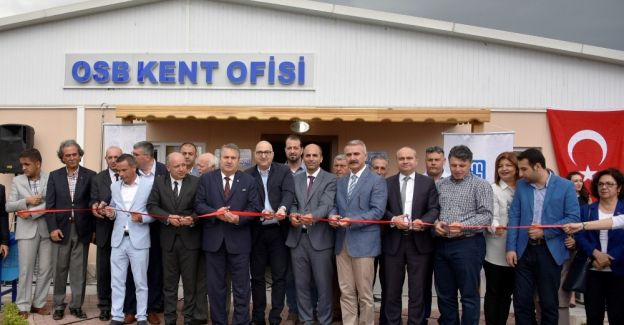 Gürle ve OSB Kent Ofisi törenle açıldı