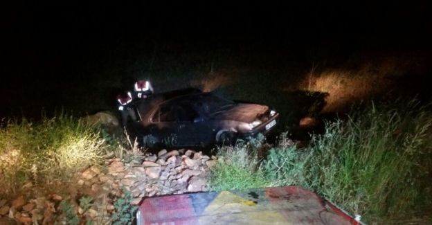 Manisa’da otomobil takla attı: 1 ölü