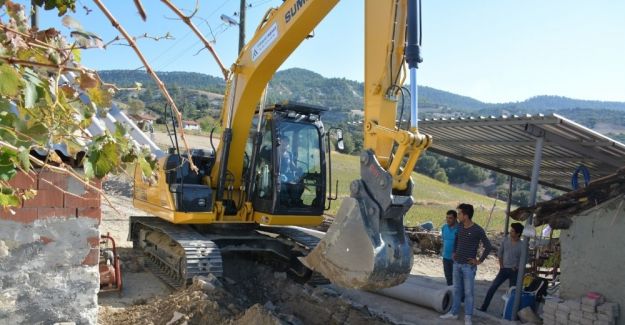 Selendi’ye 35 kilometrelik kanalizasyon hattı