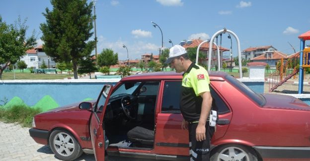 Alaşehir’de çalınan otomobil Kula’da bulundu