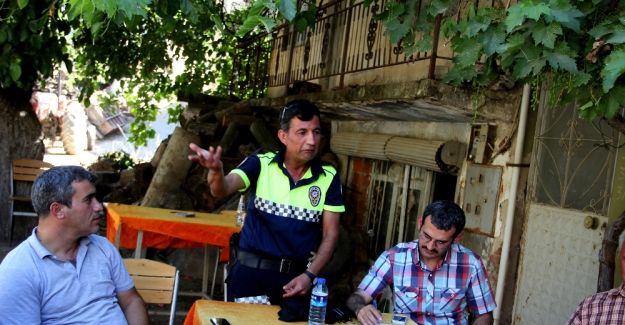 Sarıgöl’de çiftçilere trafik eğitimi