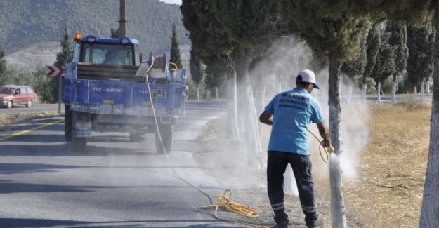 Akhisar’da mezarlıkların bakımı tamamlandı