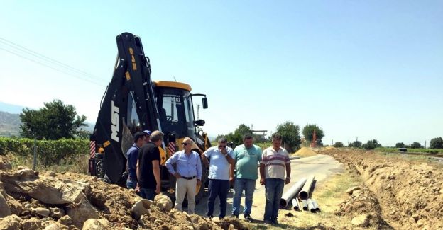 Başkan Kayda, yapımı süren çalışmaları inceledi