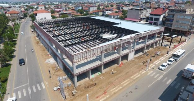 Sarıgöl’de otopark ve pazar yeri çalışmaları devam ediyor