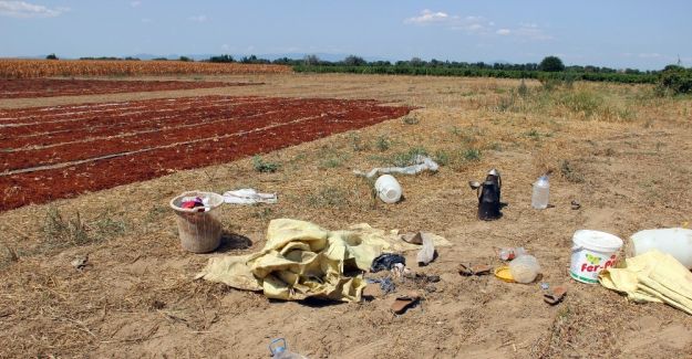 Yağmurdan kaçarken yıldırıma tutuldular