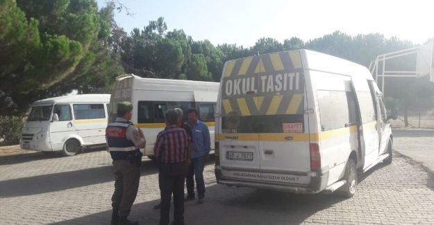 Jandarma'dan servislere denetim