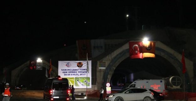 Sabuncubeli Tüneli’nde ışık göründü