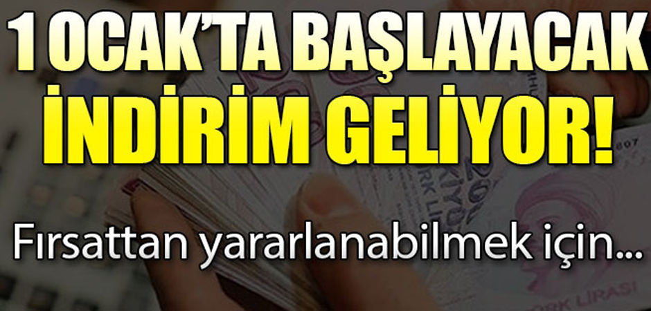 İyi mükellefe indirim başlıyor