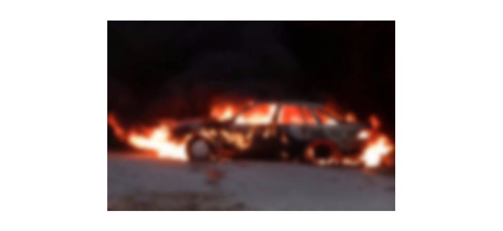Manisa'da Araç Yangını: 3 Yaralı