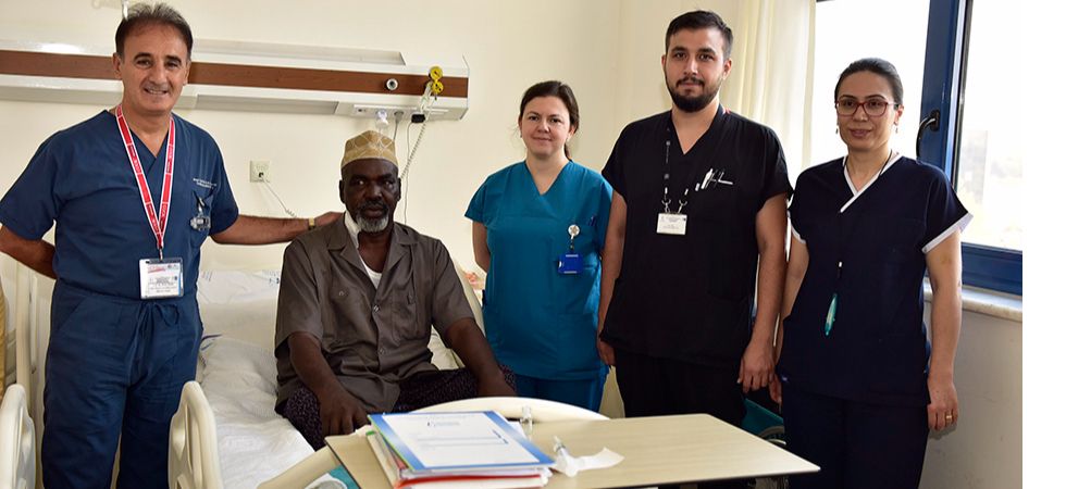 Somalili Hasta Manisa’da Şifa Buldu