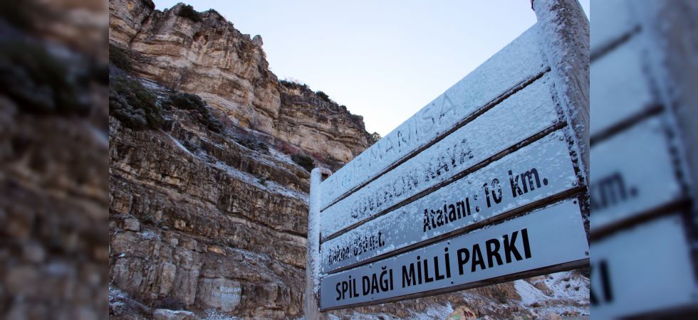 Spil Milli Parkı'ndan Kar Manzaraları