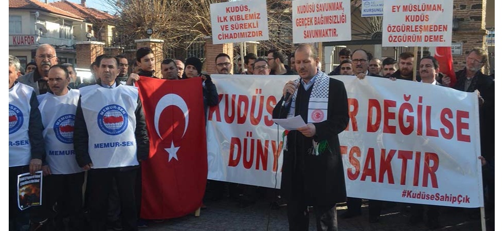 Manisa'da İsrail'e Öfke Büyüyor